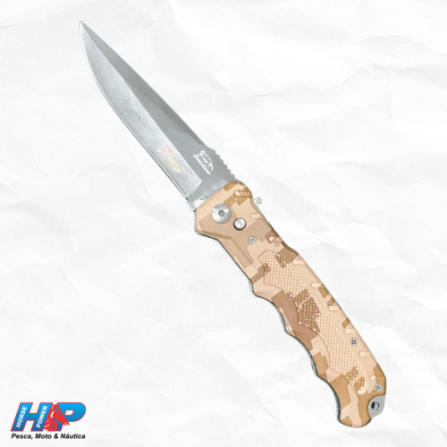 Canivete Camuflado 3D Automático