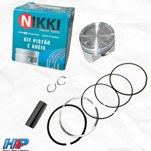 Pistão com Anel Fan 125 2009 1,00 Importado