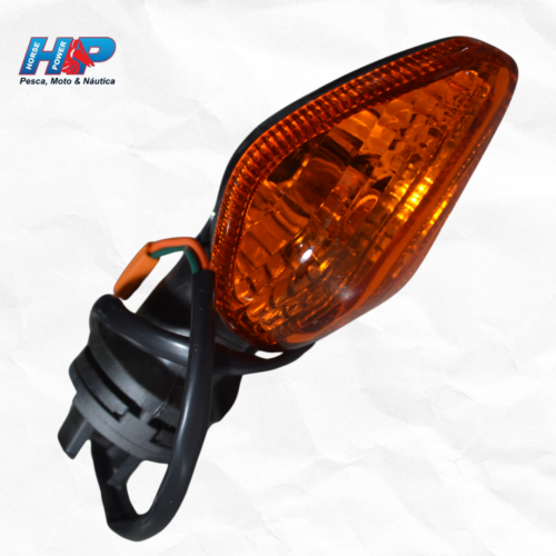 Pisca Fan 125 2014 150 Traseiro Lado Esquerdo Amarelo