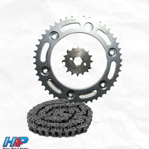 Kit Transmissão Bros 160 / XRE 190 Sem Retentor