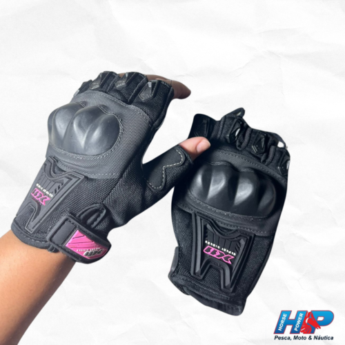 Luva X11 Blackout com Protetor Meio Dedo