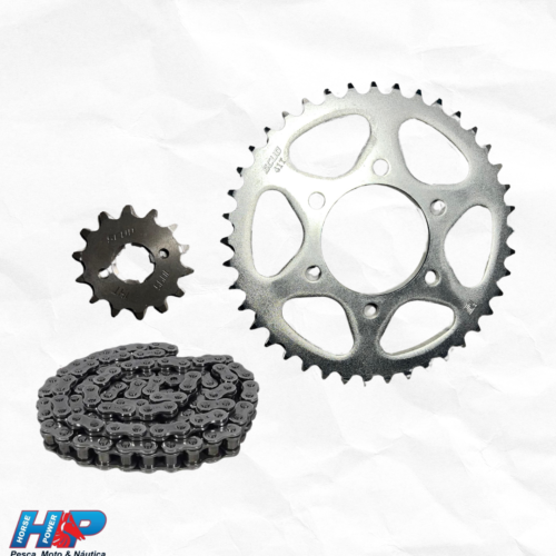 Kit Transmissão XTZ 150 com Retentor MHX/Scud Importado