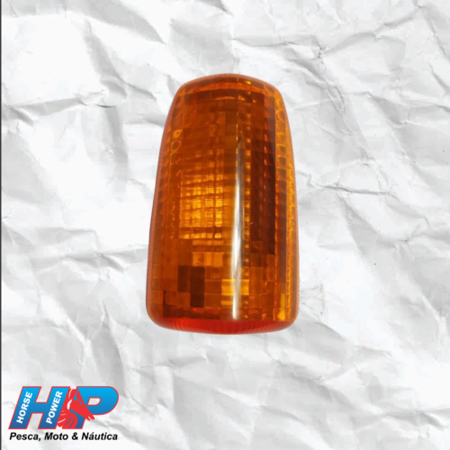 Lente Pisca Titan 00/150 Twister/CB 300 Amarela Valplas