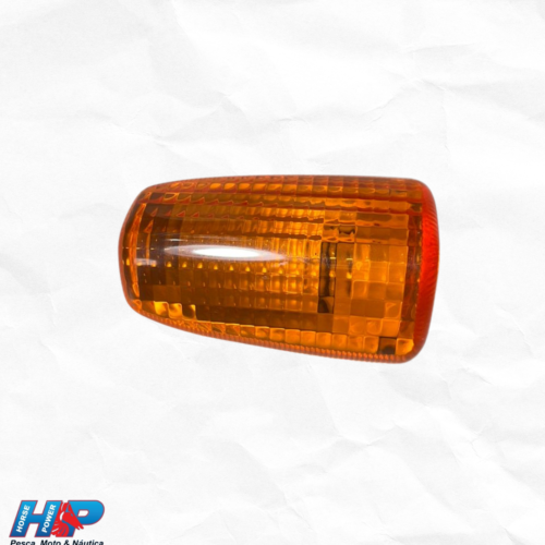 Lente Pisca Titan 2000 / Titan 150 / Twister / CB300 Amarela Valplas