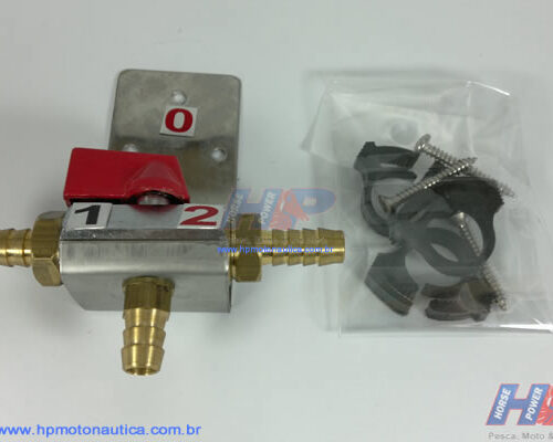 Registro Combustível 5/16 (2 Tanques - Náutico)