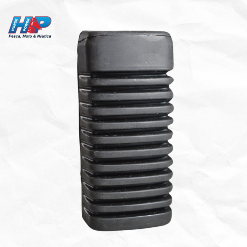 Borracha pedal apoio dianteiro fazer 150 2015 lado direito original-1STF74230000