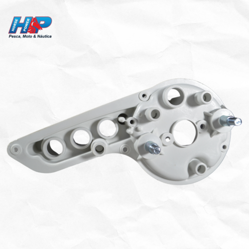 Carcaça Inferior do Painel Bros 125 2006 a 2008 Branca Importada