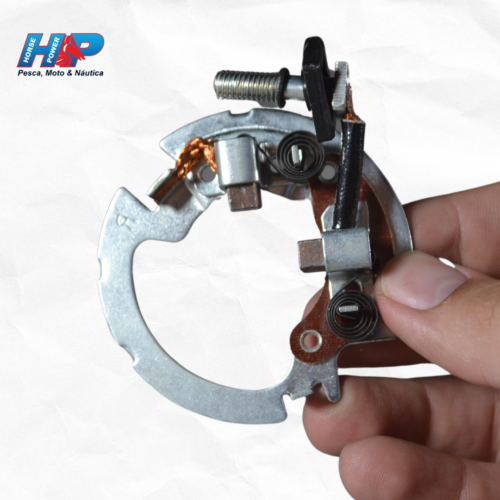 Escova do Motor de Partida com Suporte Fazer 2011 CBX200 Importada