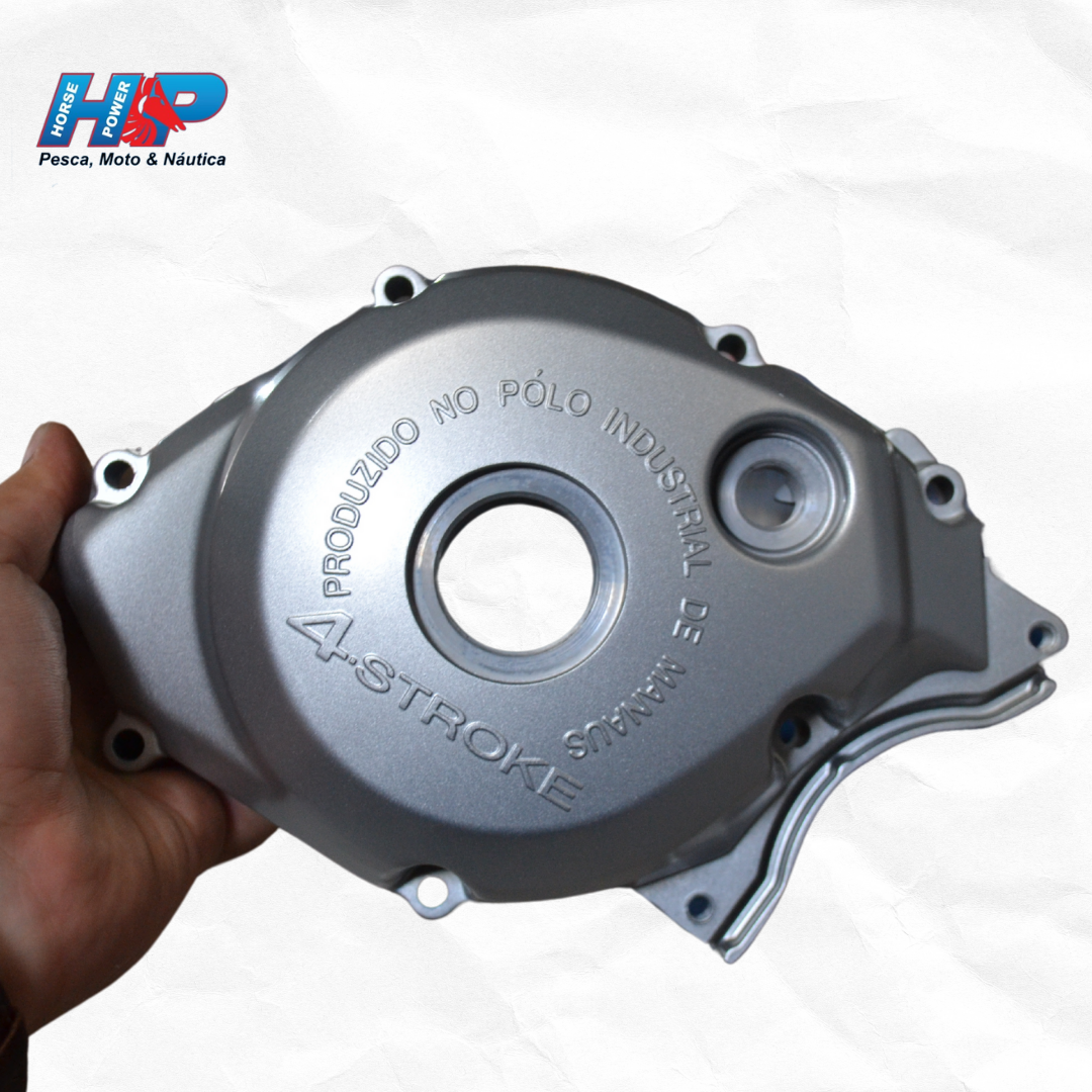 Tampa motor ybr/factor 2011 /xtz125 lado esquerdo original (todas)-18DE54110000