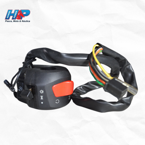 Interruptor de Guidão Yes Intruder Lado Direito 2007 a 2009 7 Fios