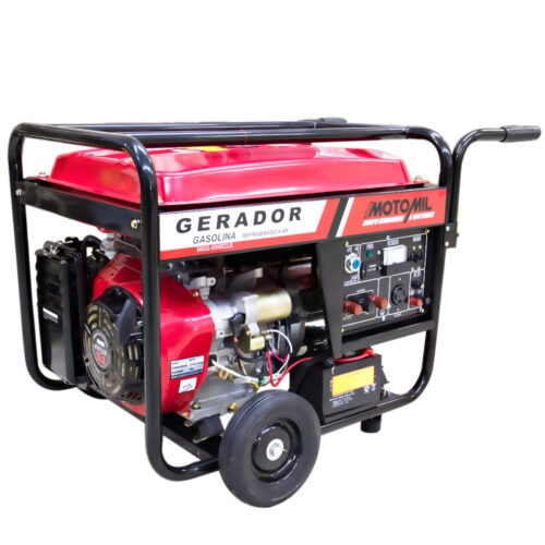 Gerador energia motomil mgg 8000 4t 8.0 kva 127/220 v