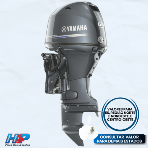 Motor de popa Yamaha F60HP FETL-7012138101019