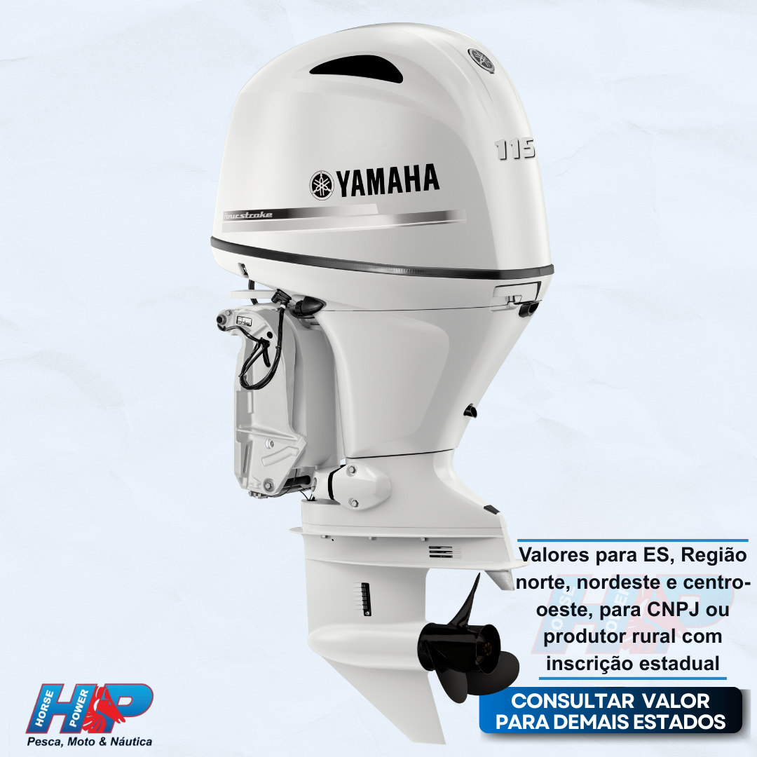 MOTOR DE POPA YAMAHA F115 BET2L