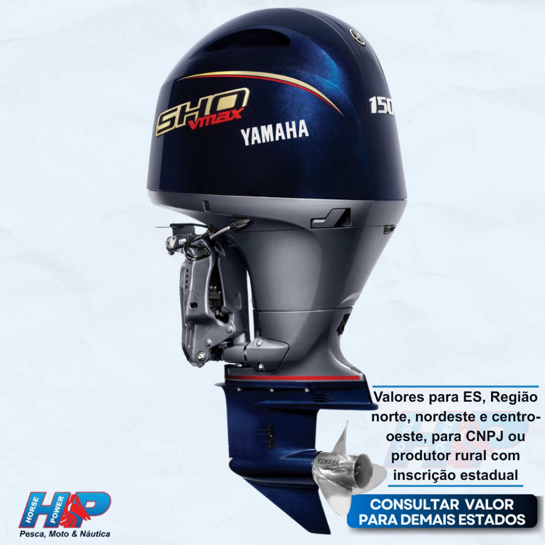 MOTOR DE POPA YAMAHA 4T V-MAX VF150LB