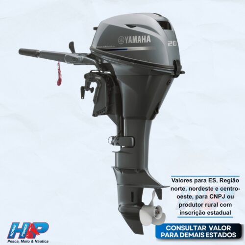 MOTOR DE POPA YAMAHA F20HP BMHS