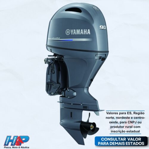 MOTOR DE POPA YAMAHA 90HP F90CETL 4T
