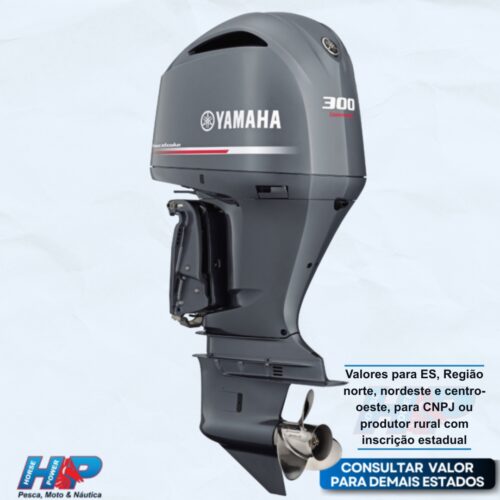 MOTOR DE POPA YAMAHA 300HP FL300 DETX 4T