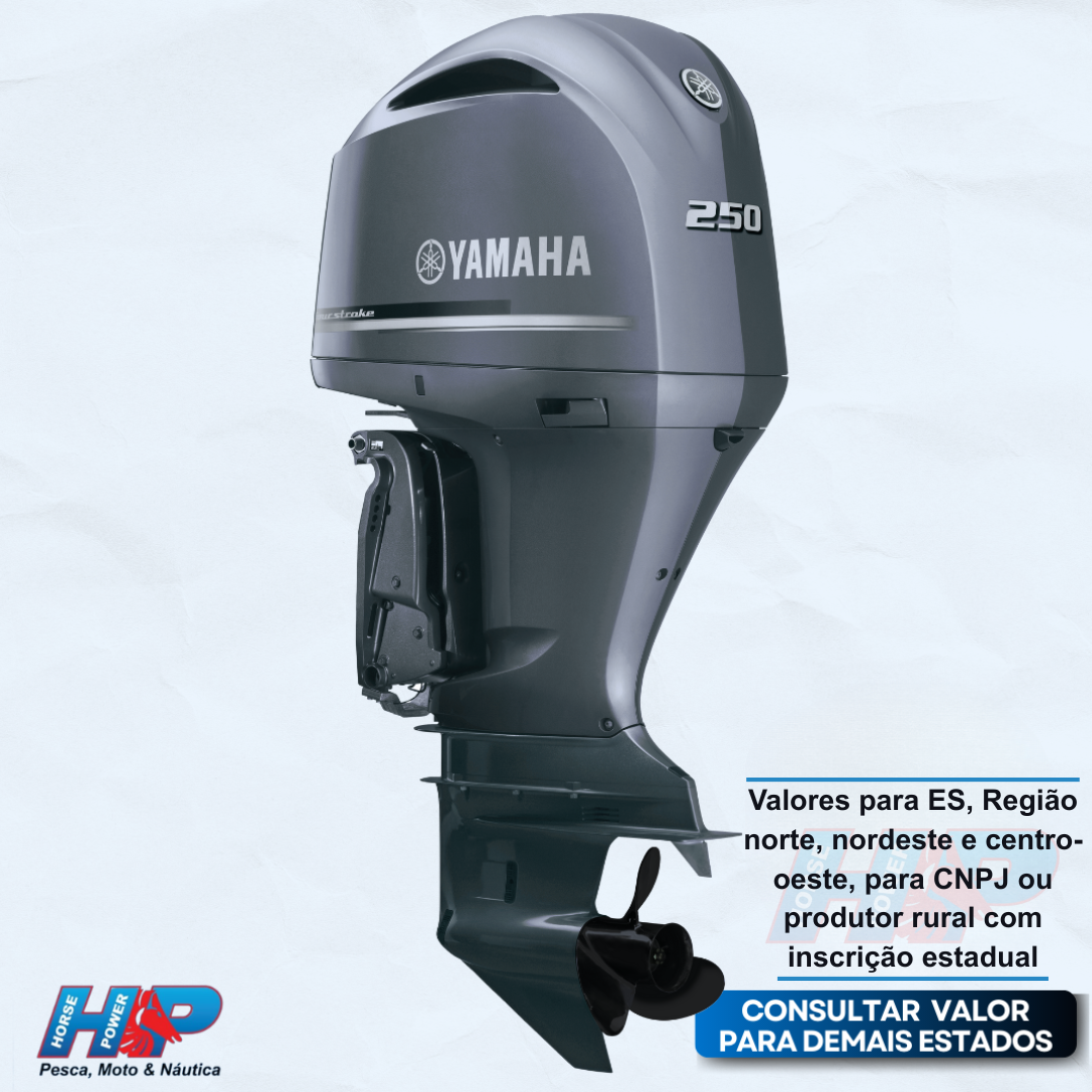 MOTOR DE POPA YAMAHA 250HP FL250 LETX 4T
