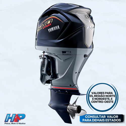 Motor de popa Yamaha 4T V-MAX VF250LB *TELA
