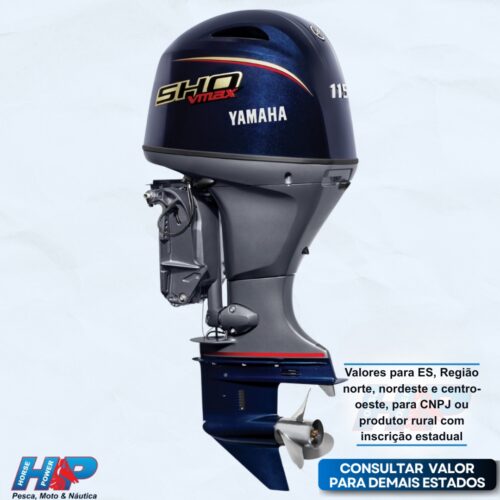 MOTOR DE POPA YAMAHA 4T V-MAX VF115LB