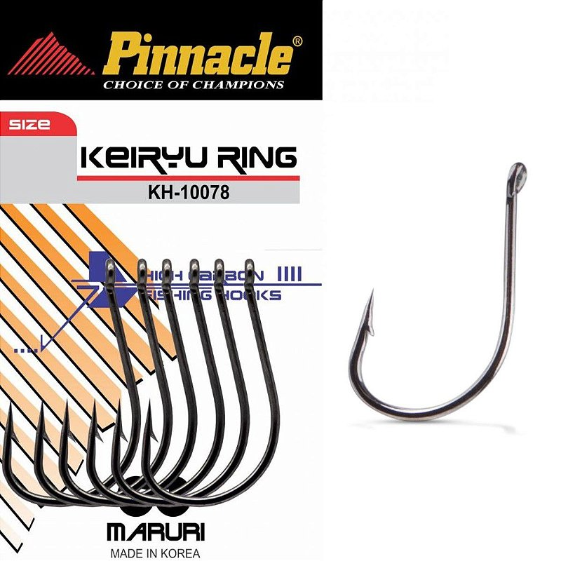 Anzol pinnacle keiryu número 13 com 20 peças-4710301000543 - HP