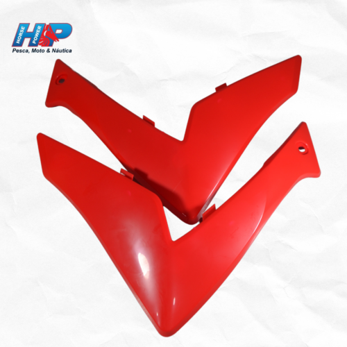 Aba Tanque CRF230 2015 Vermelha/Branca Paralela