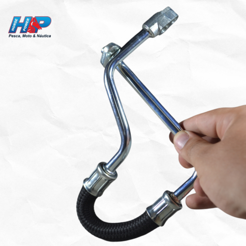 Condutor oleo fazer 2013 lado esquerdo com mangueira (maior) original-12B134640000