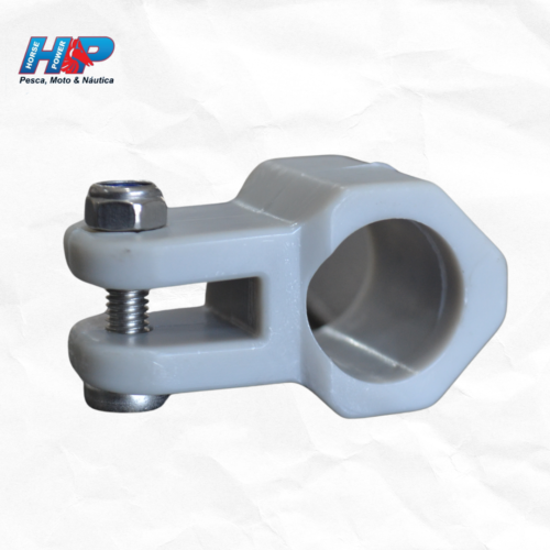 ABRAÇADEIRA TOLDO CORREDIÇA 7/8 COM PARAFUSO INOX - UNIDADE (CINZA) - 7156511101019