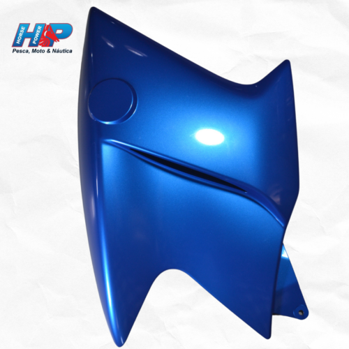 Aba tanque ybr factor 2014 lado direito azul original-18DF137X20P0