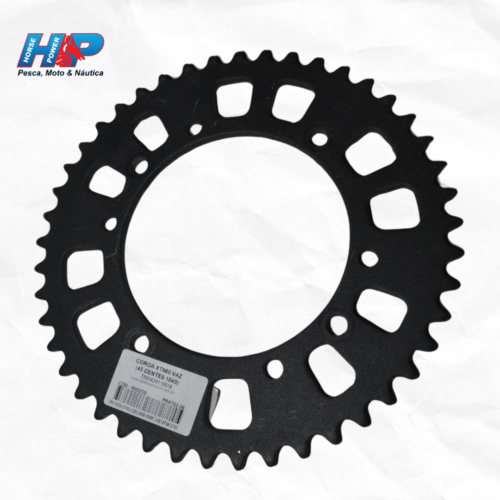 Coroa XT660 Vaz 45 Dentes Aço 1045