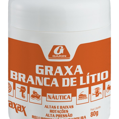 Graxa Garin Lítio Branco 80 g