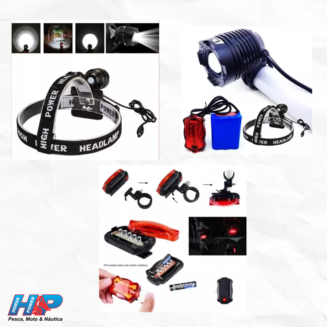 Lanterna police cabeça/bike Bmax 809 bf-88000 w-7897571154385 - HP