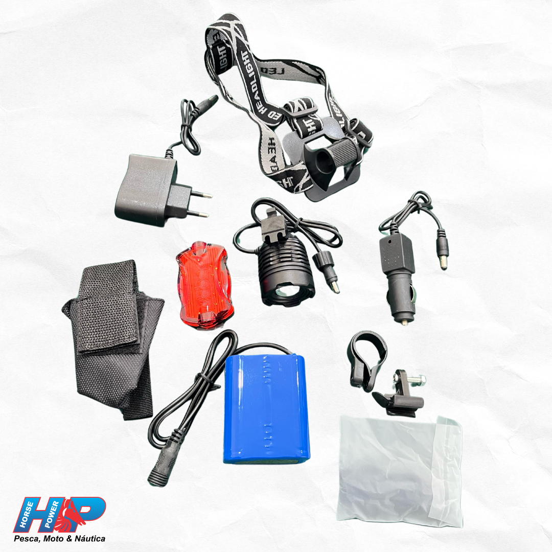 Lanterna police cabeça/bike Bmax 809 bf-88000 w-7897571154385 - HP