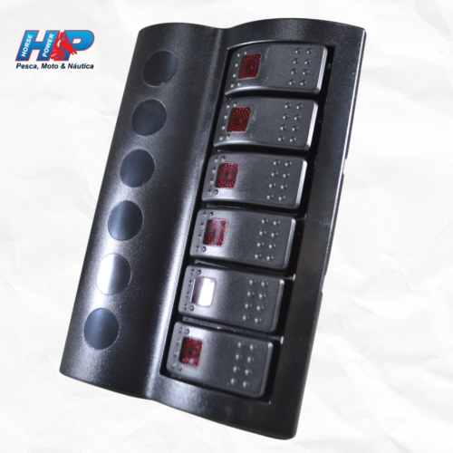 PAINEL NÁUTICO 6 FUNÇÕES SEA HORSE-7908162502758