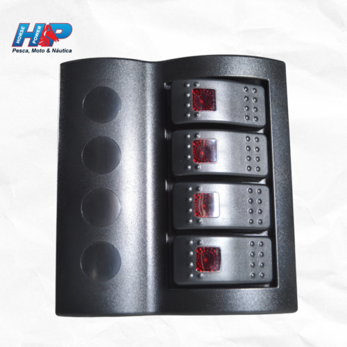 PAINEL NÁUTICO 4 FUNÇÕES SEA HORSE-7908162502741