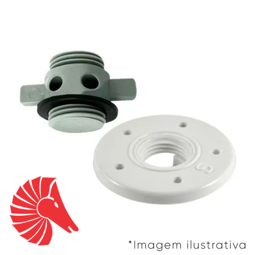 KIT BASE NYLON + BUJÃO (TAMPÃO/VIVEIRO) COM 100 PEÇAS-7156945101012