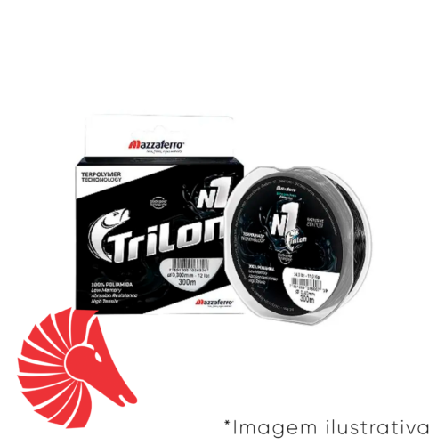 Linha trilon n1 black 0.47 milímetros 300 metros