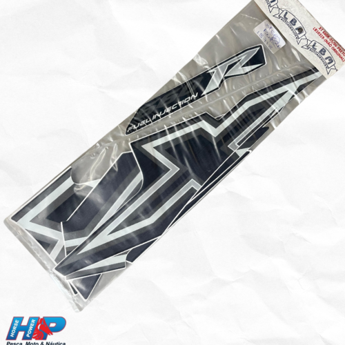 Kit Adesivo Aba de Tanque XT660 2005 2006 Preto