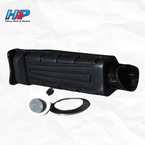 Pedaleira Traseira YBR Lander Lado Direito Completa Paralela