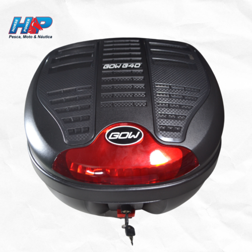 Bauleto GOW 40 Litros Preto com Vermelho