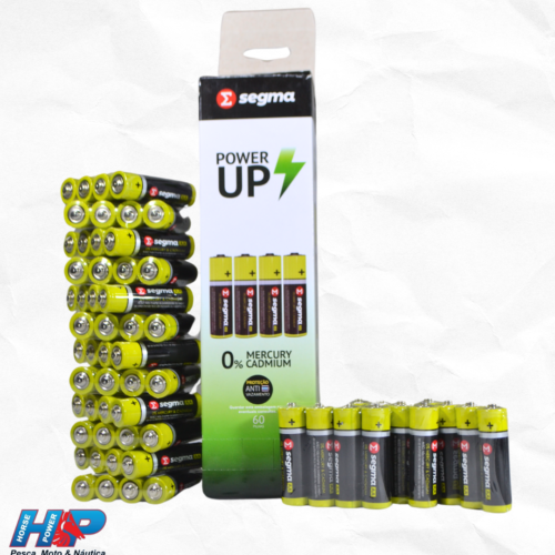 Pilha power up segma AAA caixa com 60 unidades-7897745236527