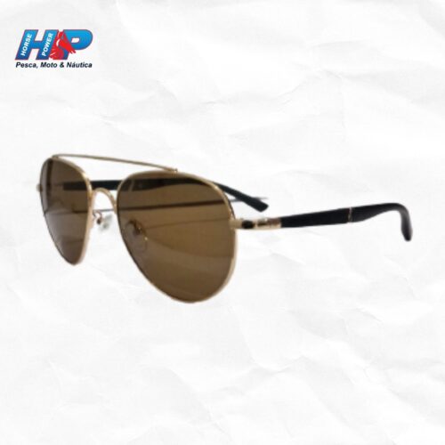 Oculos polarizado hp mod p8649 armacão dourado-7157033101013