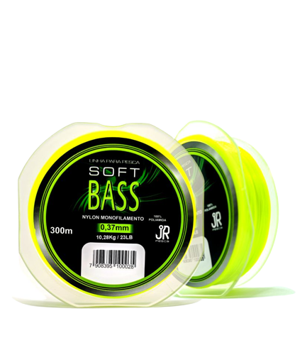 Linha soft bass 300 metros 0.37 milímetros-7908395100028