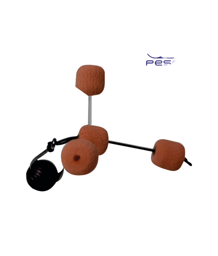 Anteninha 1500 Pé de Galinha EVA Ração 8 Café Leite