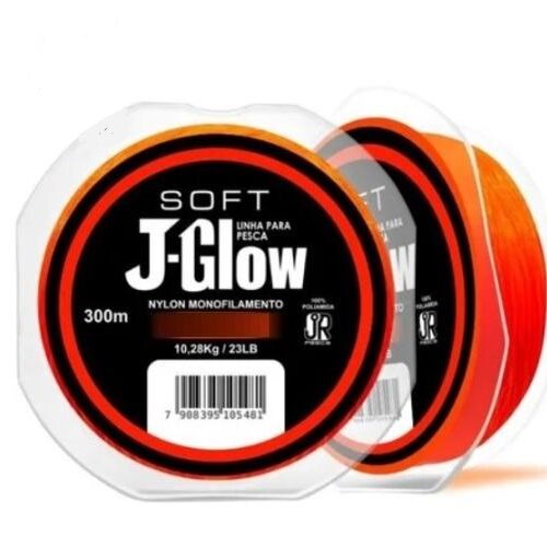 Linha soft j-glow 0.35 milímetros 300 metros-7908395105474