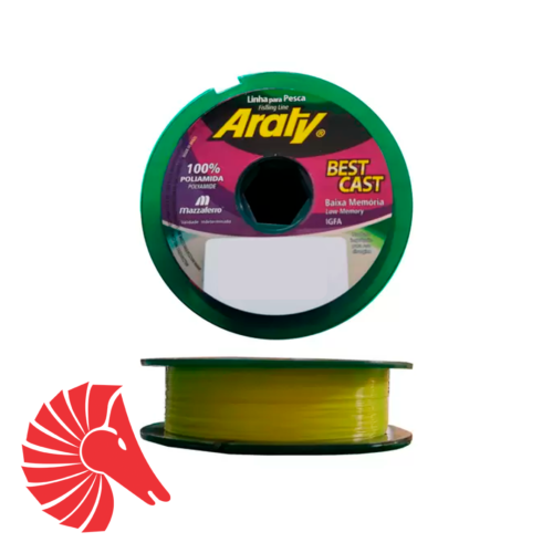 Linha Araty Best Cast 0.25 mm Ouro 100 m