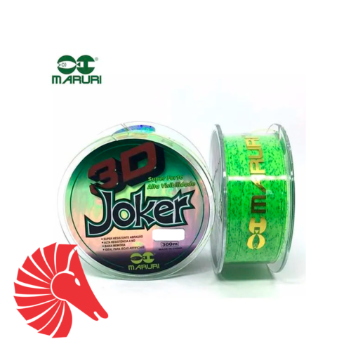 Linha maruri 3d joker 0.40 milímetros / 6.0 - 300 metros-7149184101011