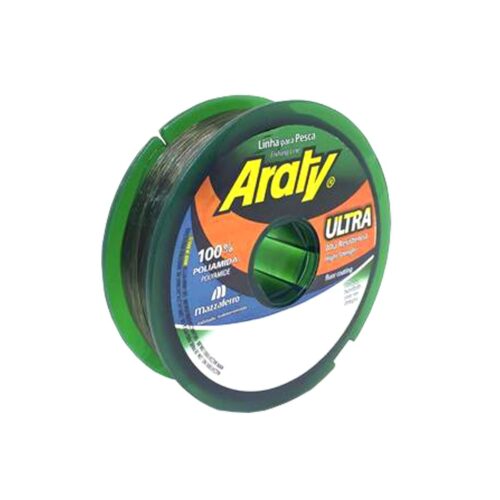 Linha araty ultra 0.20 milímetros verde escuro 120m