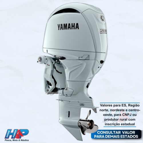 MOTOR DE POPA YAMAHA 200HP FL200 QET2X 4T