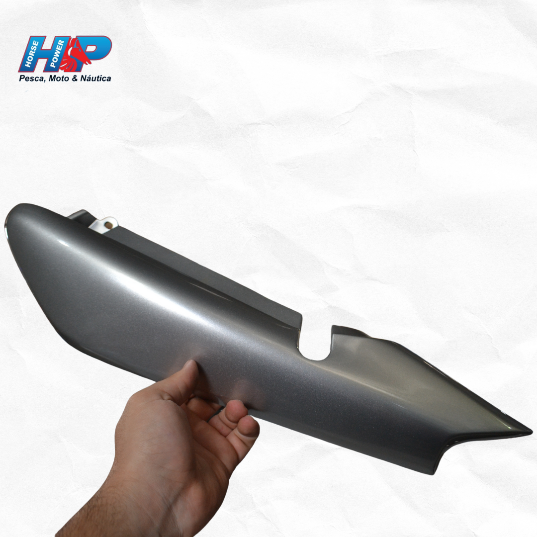 RABETA TRASEIRA YBR 2001/2002 LADO ESQUERDO PRATA PARALELA-7008551101019